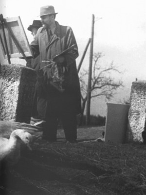Фіала В. На полотно лягають краєвиди Новоселиці, 1937
