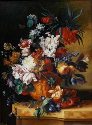 Two Butterflies, 2009, oil on canvas, 80x60