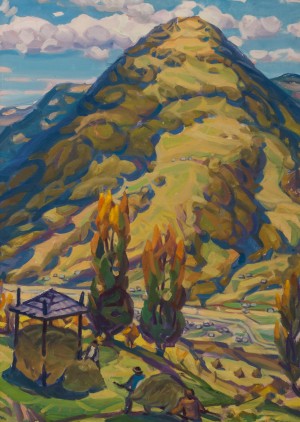Zapodrana Mountain, 2016, oil on canvas, 109х88,5