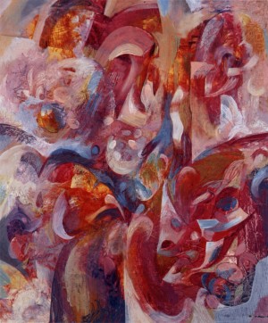Pink Memories, 1998, acrylic on canvas, 120x100