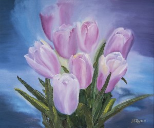 Цуга М. Рожеві тюльпани