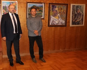 Transcarpathian artists Attila kopryva PRESENTED a retrospective exhibition In HUNGARY
