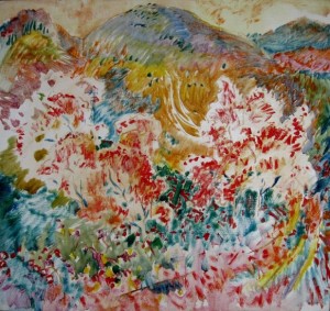 Evening Dance In Lypovtsi, 2009, oil on canvas, 85х90