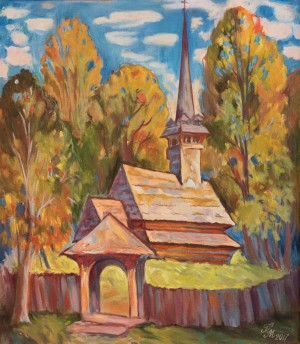 M. Myrtryk Wooden church