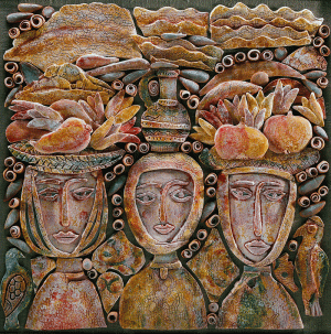 Oriental Motifs, 2011, 50x50