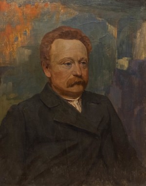 I. Trush Portrait Of I. Franko', 1908