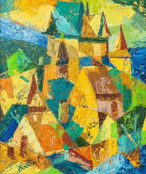 V. Bobita ’Franz-Provence’, 2016, oil on canvas, mixed technique, 60x50
