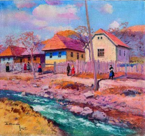 Гірське село, 1965, п.о., 64х69