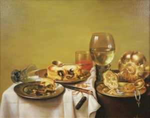 Erotic Still Life, 2009, oil on canvas
