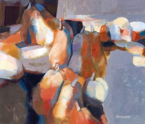 Melons, 2003, oil on canvas, 50x60