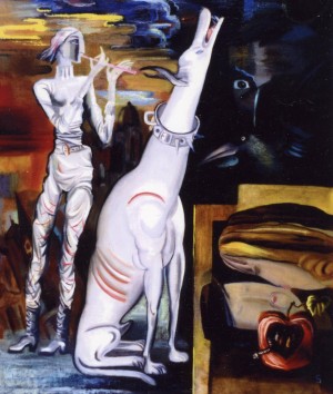 Nostalgia, 1995, oil on canvas, 110x80