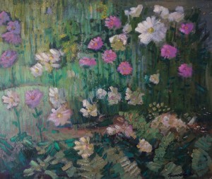 Little Corner In The Yard, 2012, oil on canvas, 60x70