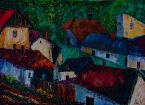 G. Sholtes An Old Street, Old Houses , 2017