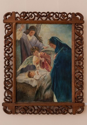 I. Silvai Birth Of Christ', oil on canvas
