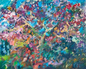 'Cherry Blossom', 2013, oil on canvas, 65x80 