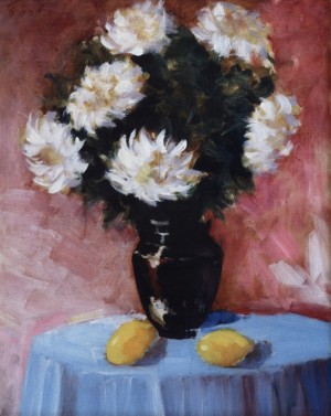 Still Life On The Pink Background, 1978, 60x50