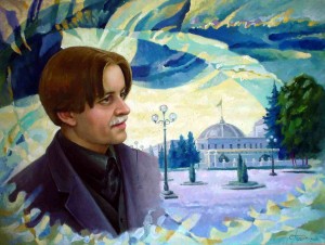 My Kyiv. Self-Portrait 2009, oil on canvas, 45x60