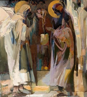 The Annunciation, 1992, oil on canvas, 67x57