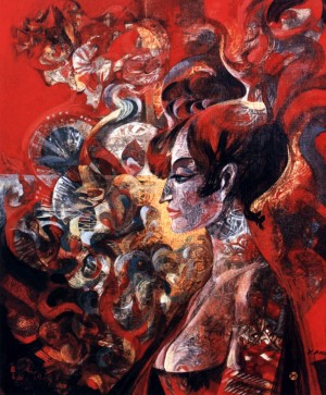 Tamer Of Snakes, 1998, acrylic on canvas, 60x50