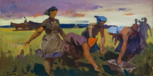 Evening in the field, 1962