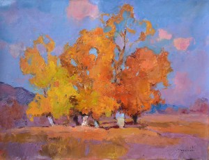 'Autumn Day', 2016, oil on canvas, 60x80