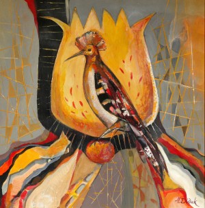 N. Didyk ’Legends Of The Bird Kingdom', 2009, acrylic on canvas, 60x60 