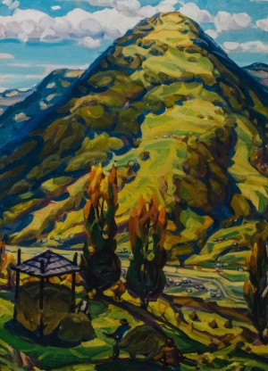 Zapodrana Mountain,2016, canvas, oil, 109х88,5