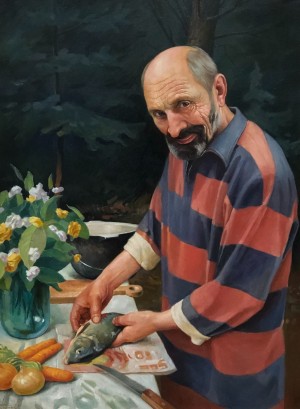 ‘Буде юшка‘, 2011, п.о., 80х60
