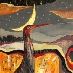 N. Didyk ’Legends Of The Bird Kingdom II', 2009, acrylic on canvas, 60x60 
