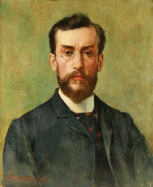 Portrait Of Psychoanalyst, oil on canvas, 61x50