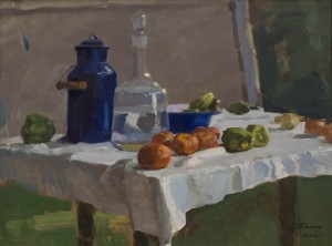 Still Life With Vegetables, 1954, oil on canvas, 59,5х80,5