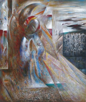 Day of Light, 2001, oil on canvas, 110x100