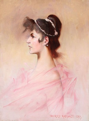 Profile Of The Beauty, 1883