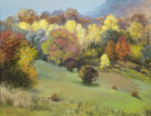 Autumn Palette, 2016, oil on canvas, 70x90