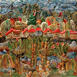 Autumn Landscape, 2009, 70x70