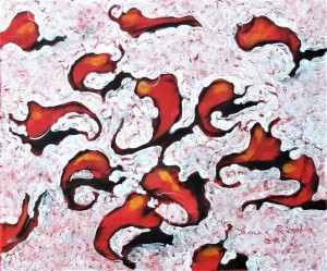 Paprika, 2010, oil on canvas, acrylic, 50х60
