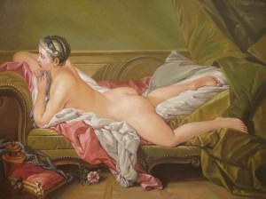 Nude, oil on canvas, 45x60