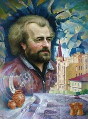 Oleksandr Polishchuk, 2009, oil on canvas, 58x43