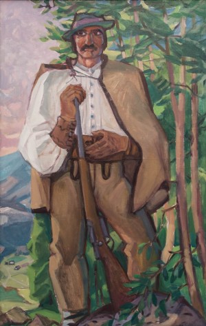 Mykola Shuhai, 2017, oil on canvas, 130x84