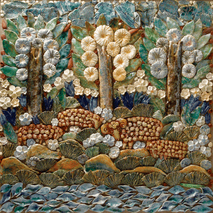 On The River Bank, 2008, 70x70