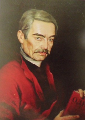 Portrait of Petro Skunets, 2005, oil on canvas, 50x40