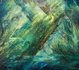 Symphony of Nature, 1991, oil on canvas, 90x100