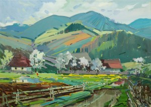 The Beginning Of Spring, the 1960s, oil on canvas, 62,5х87,5