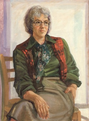 Oksana, 1987, oil on canvas, 80x60
