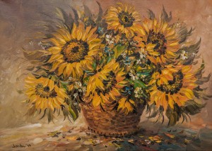 T. Yonash 'Sunflowers' 