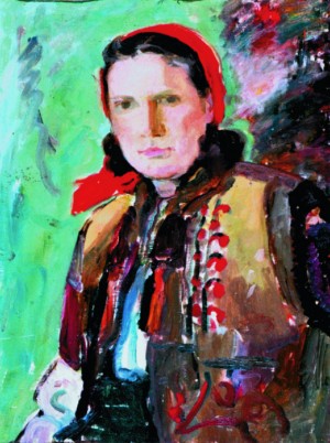 Портрет дружини І. Гарапка, 1946, п.о. кар. 68х50