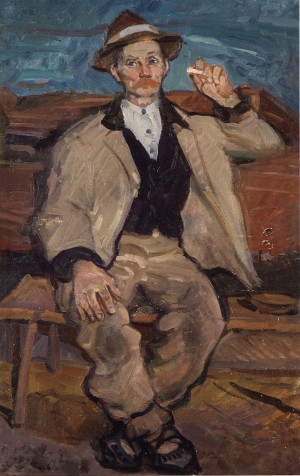Петро з Річки, 1960, к.о., 80х51