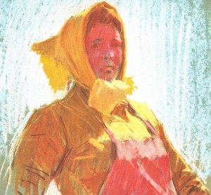 Heat, 1970, pastel on paper, 39х41
