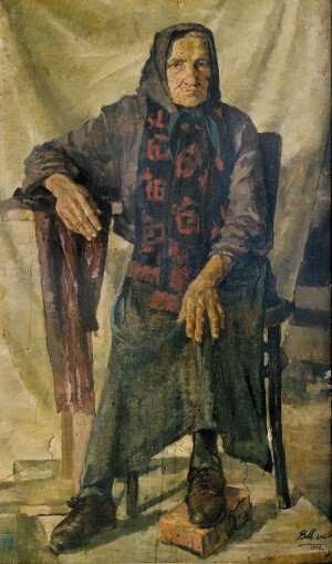 Бабуся (Натурниця), 1949-1950, к.о. 104х63