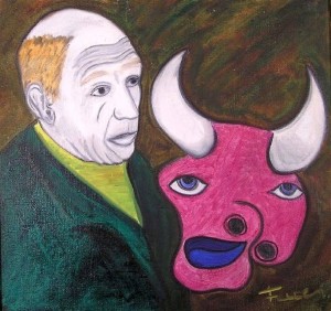 Picasso at corrida